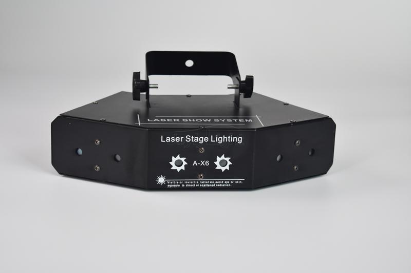 LY-K0603 6 eyes RGB effect beam laser light
