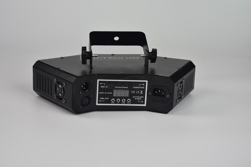 LY-K0603 6 eyes RGB effect beam laser light 图3