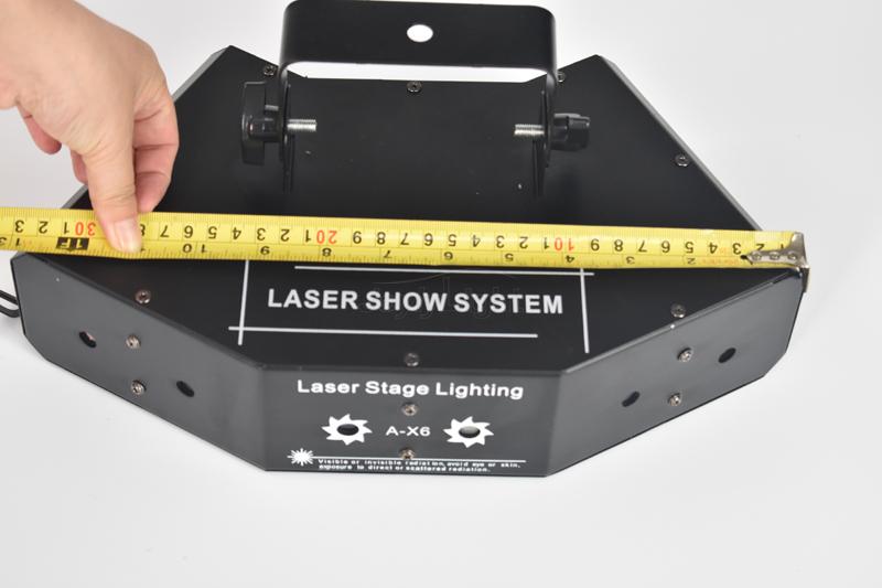 LY-K0603 6 eyes RGB effect beam laser light 图4