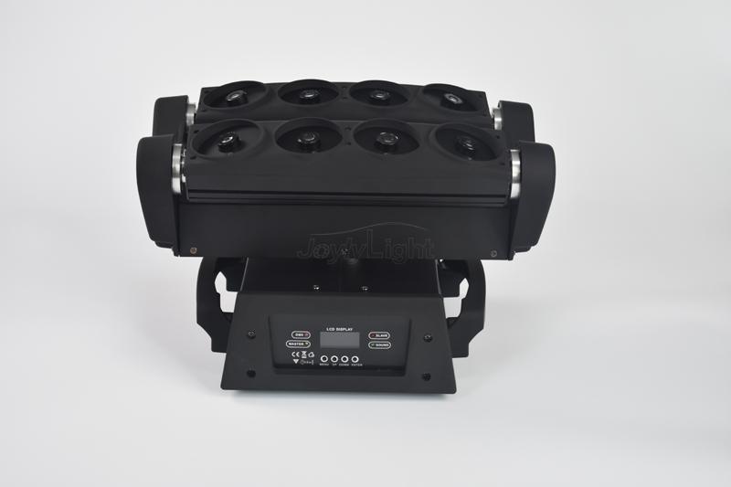 LY-YTM08-2 RGB Moving Head 8-Eye Spider Beam Laser Light 图3