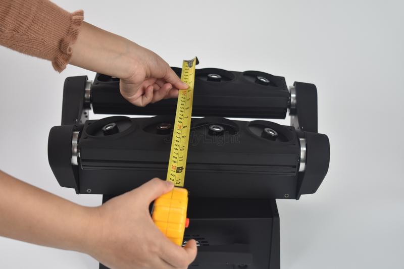 LY-YTM08-2 RGB Moving Head 8-Eye Spider Beam Laser Light 图5