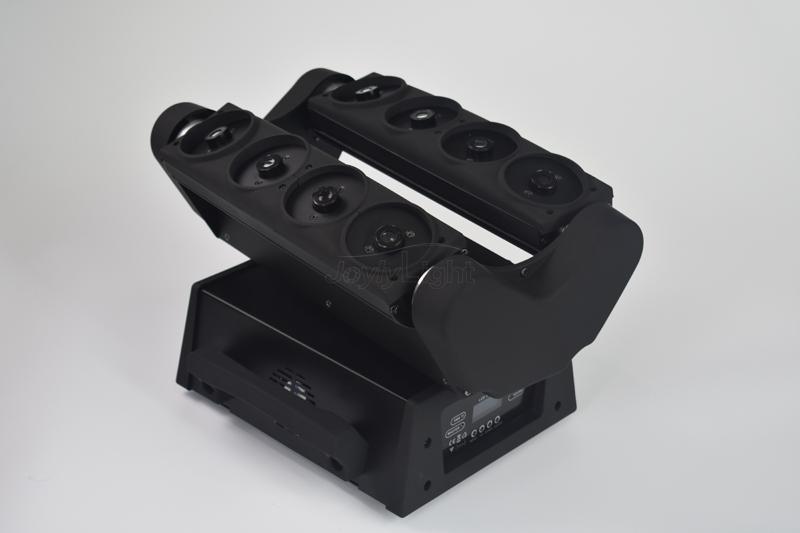 LY-YTM08-2 RGB Moving Head 8-Eye Spider Beam Laser Light 图2